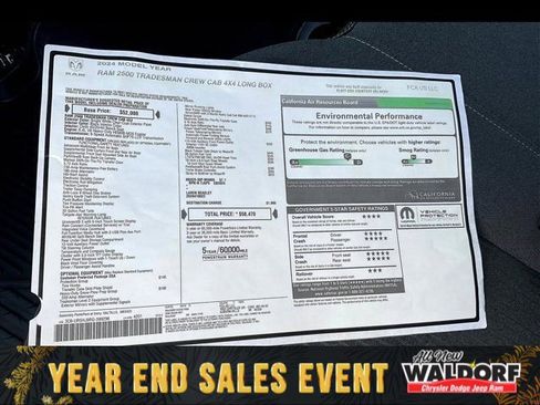 New 2024 RAM 2500 Tradesman image 13