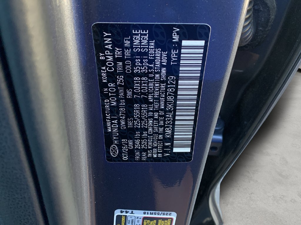 Used 2019 Hyundai Tucson SEL w/ Cargo Package FWD image 44