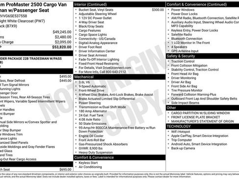 Used 2025 RAM ProMaster 2500 image 1