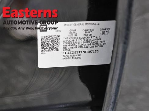 Used 2022 Chevrolet Malibu LT w/ Leather Package FWD image 35