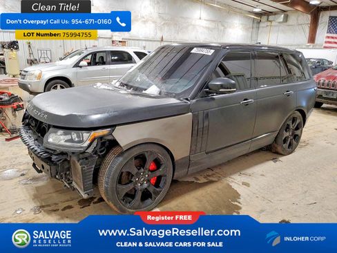Used 2017 Land Rover Range Rover Autobiography AWD/4WD image 1