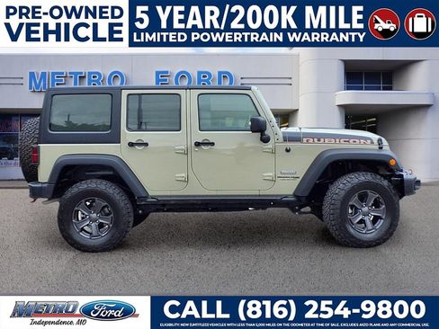 Used 2018 Jeep Wrangler Unlimited Rubicon AWD/4WD image 2