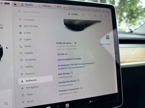 Used 2020 Tesla Model Y Long Range AWD/4WD image 2
