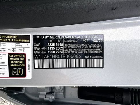 Certified 2026 Mercedes-Benz C 300 4MATIC Sedan image 6