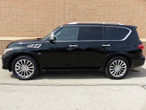 Used 2017 INFINITI QX80 Base AWD 4dr SUV w/ Deluxe Technology Package image 5