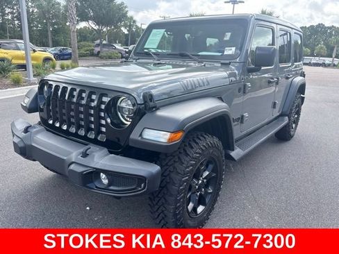 Used 2021 Jeep Wrangler Unlimited Sport AWD/4WD image 1