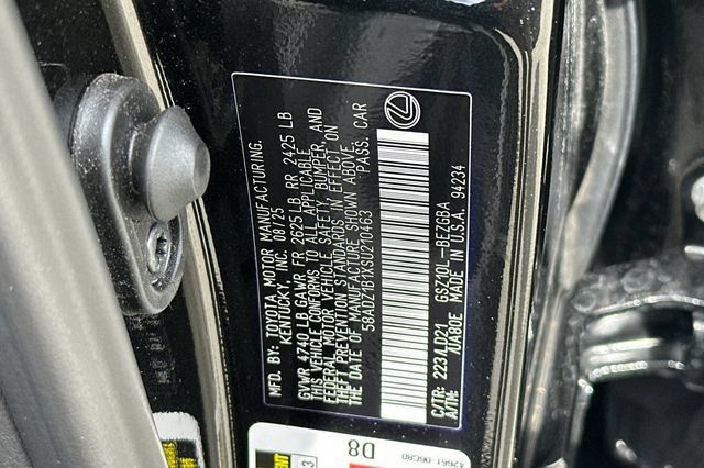 Used 2025 Lexus ES 350 w/ Premium Package FWD image 34