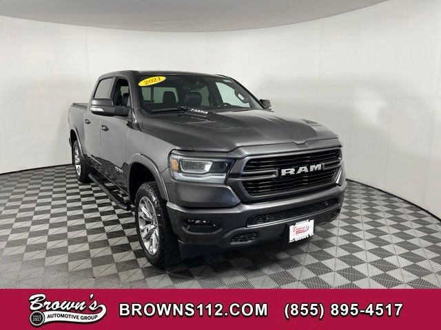 Used 2021 RAM 1500 Laramie w/ Sport Appearance Package AWD/4WD image 1