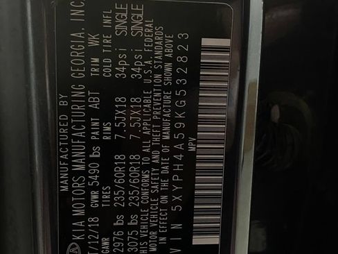 Used 2019 Kia Sorento EX FWD image 16