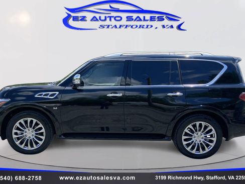 Used 2016 INFINITI QX80 4WD w/ Deluxe Technology Package image 8