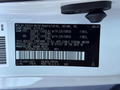 Used 2024 Toyota Sienna XSE w/ XSE Premium Package image 49