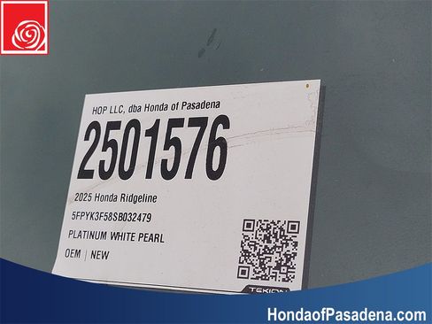 New 2025 Honda Ridgeline RTL image 21