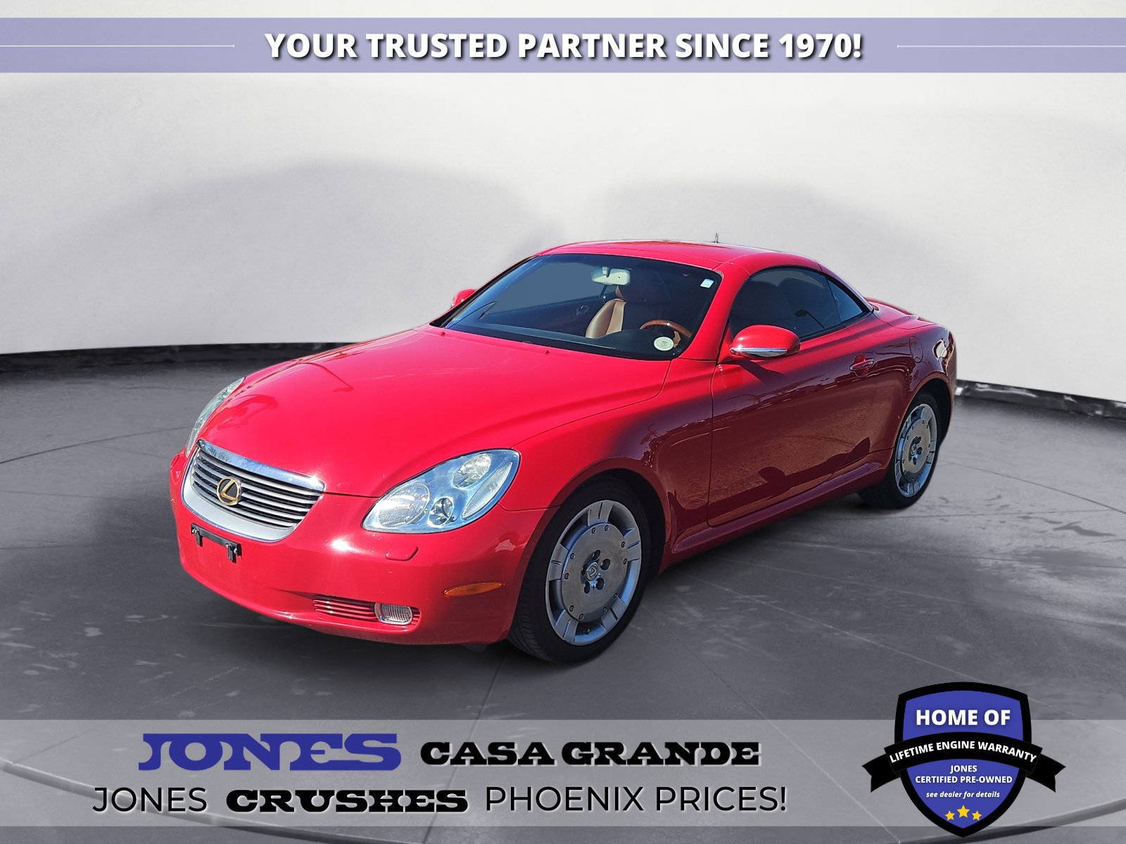 Used 2004 Lexus SC 430 Convertible w/ Preferred Accessory Pkg RWD image 1