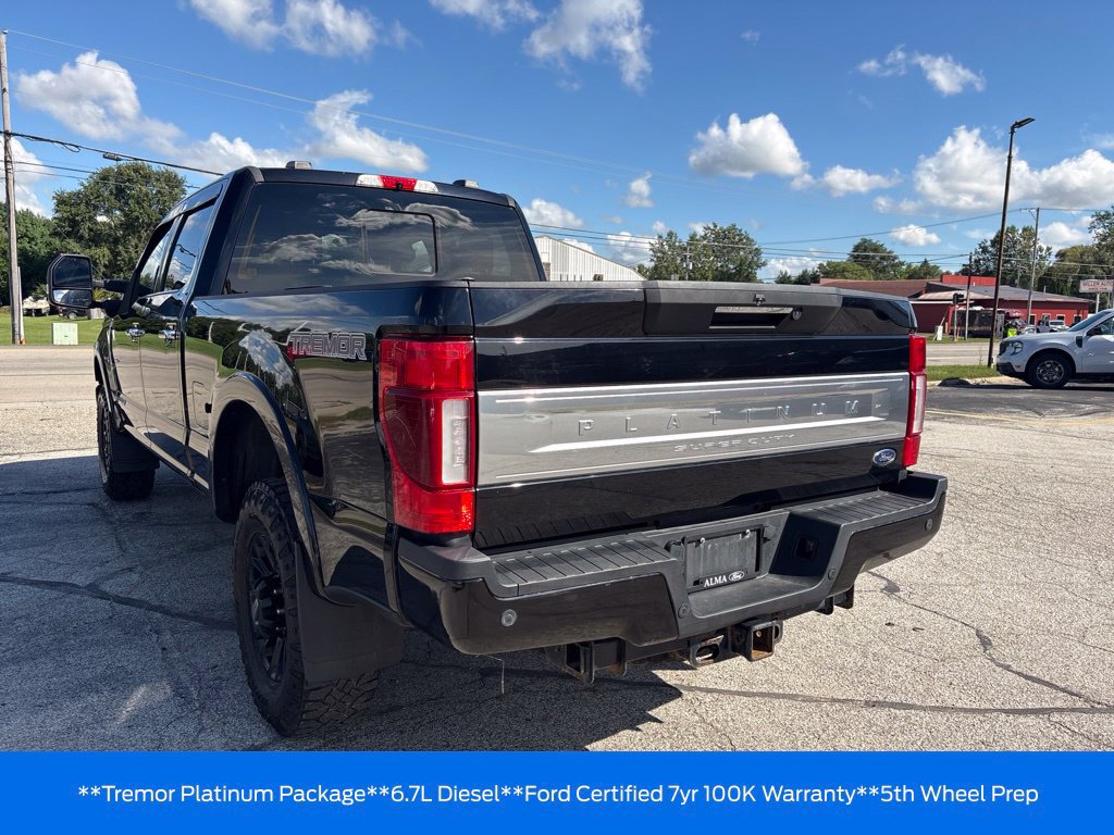 Used 2022 Ford F250 Platinum w/ Tremor Off-Road Package AWD/4WD image 50