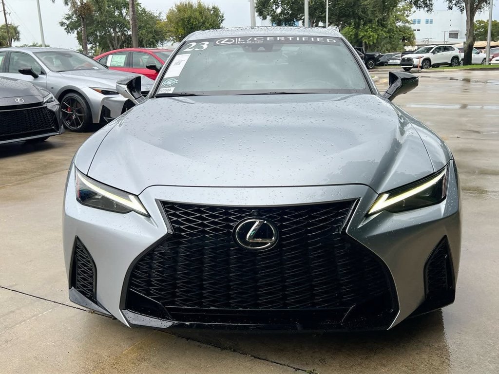 Certified 2023 Lexus IS 350 F Sport w/ Navigation Package RWD image 2