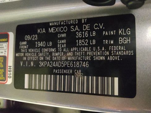 Used 2023 Kia Rio S FWD image 33