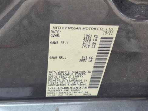 Used 2021 Nissan Altima 2.5 SL FWD image 24