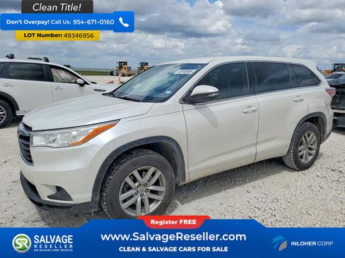 Used 2014 Toyota Highlander LE FWD image 1