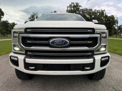 Used 2020 Ford F350 Platinum w/ Snow Plow Prep Package AWD/4WD image 27