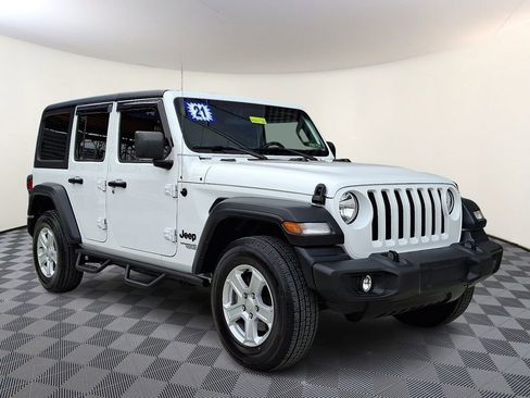 Used 2021 Jeep Wrangler Unlimited Sport image 1
