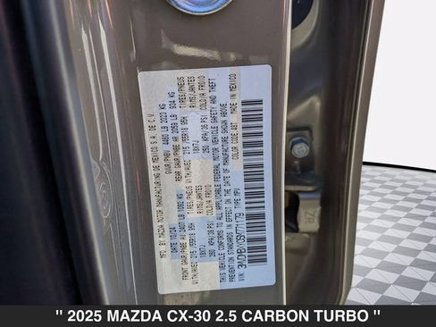 Certified 2025 MAZDA CX-30 Carbon AWD/4WD image 41