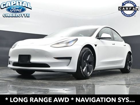 Used 2021 Tesla Model 3 Long Range AWD/4WD image 18