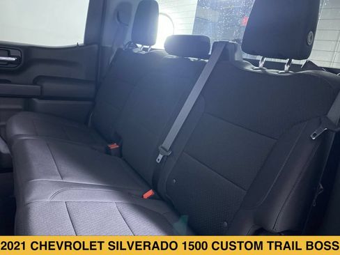 Certified 2021 Chevrolet Silverado 1500 Custom Trail Boss w/ Safety Confidence Package AWD/4WD image 11