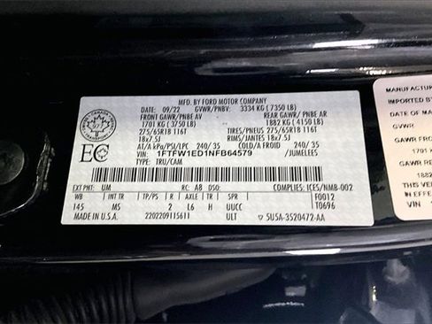 Used 2022 Ford F150 XLT w/ Equipment Group 302A High image 16