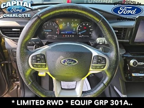 Used 2021 Ford Explorer Limited w/ Equipment Group 301A RWD image 12