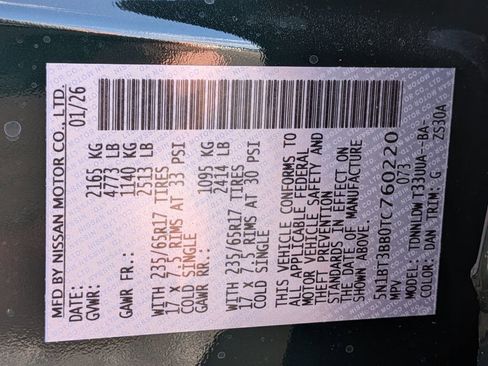 New 2026 Nissan Rogue Rock Creek image 33