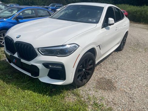 Used 2021 BMW X6 M50i w/ Executive Package AWD/4WD image 2