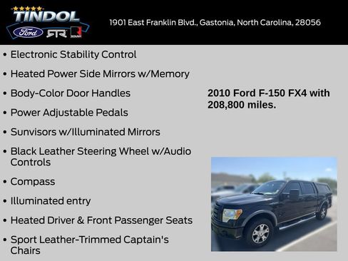 Used 2010 Ford F150 FX4 AWD/4WD image 16