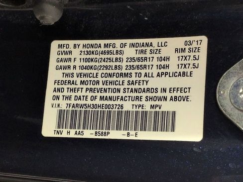 Used 2017 Honda CR-V LX image 29