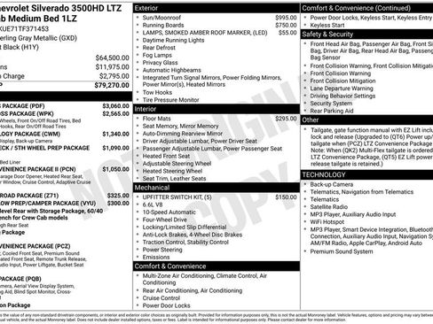 New 2026 Chevrolet Silverado 3500 LTZ w/ LTZ Plus Package AWD/4WD image 3