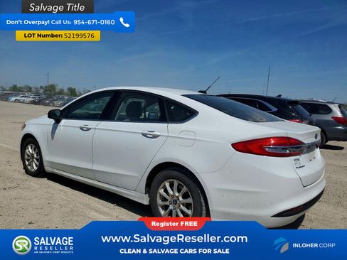 Used 2017 Ford Fusion S FWD image 3