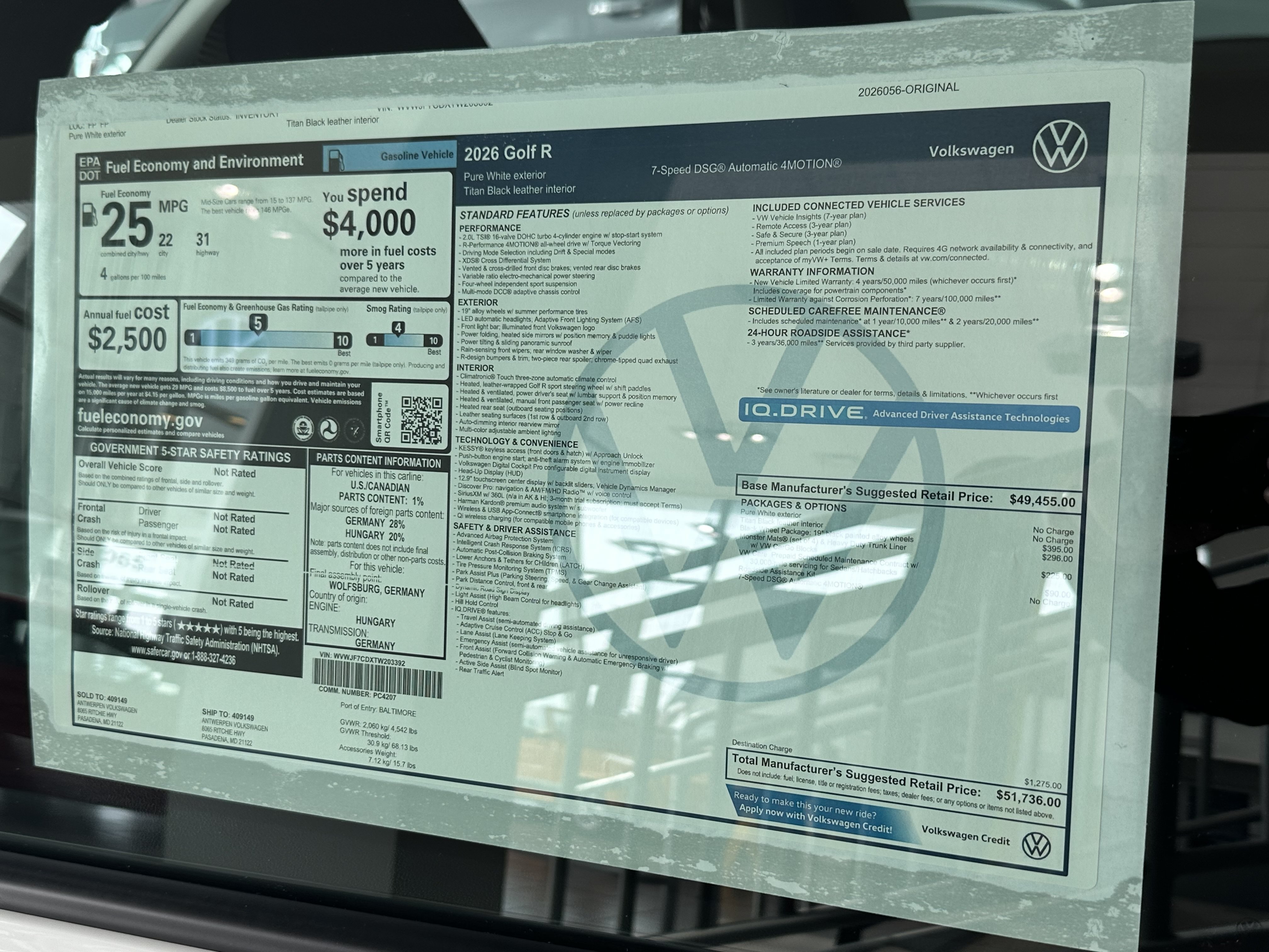 New 2026 Volkswagen Golf AWD/4WD image 11