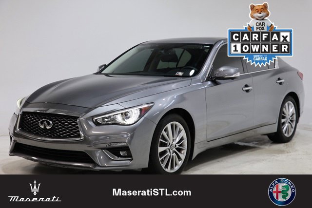 Used 2023 INFINITI Q50 Luxe w/ Cargo Package AWD/4WD image 1