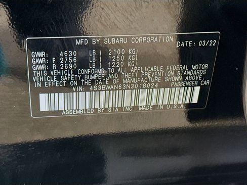 Used 2022 Subaru Legacy Limited AWD/4WD image 32