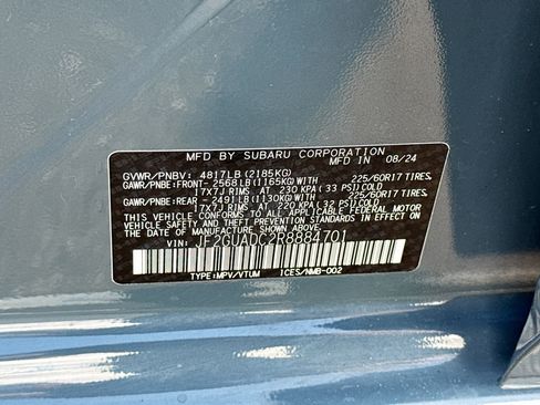 Certified 2024 Subaru Crosstrek 2.0i Premium image 42