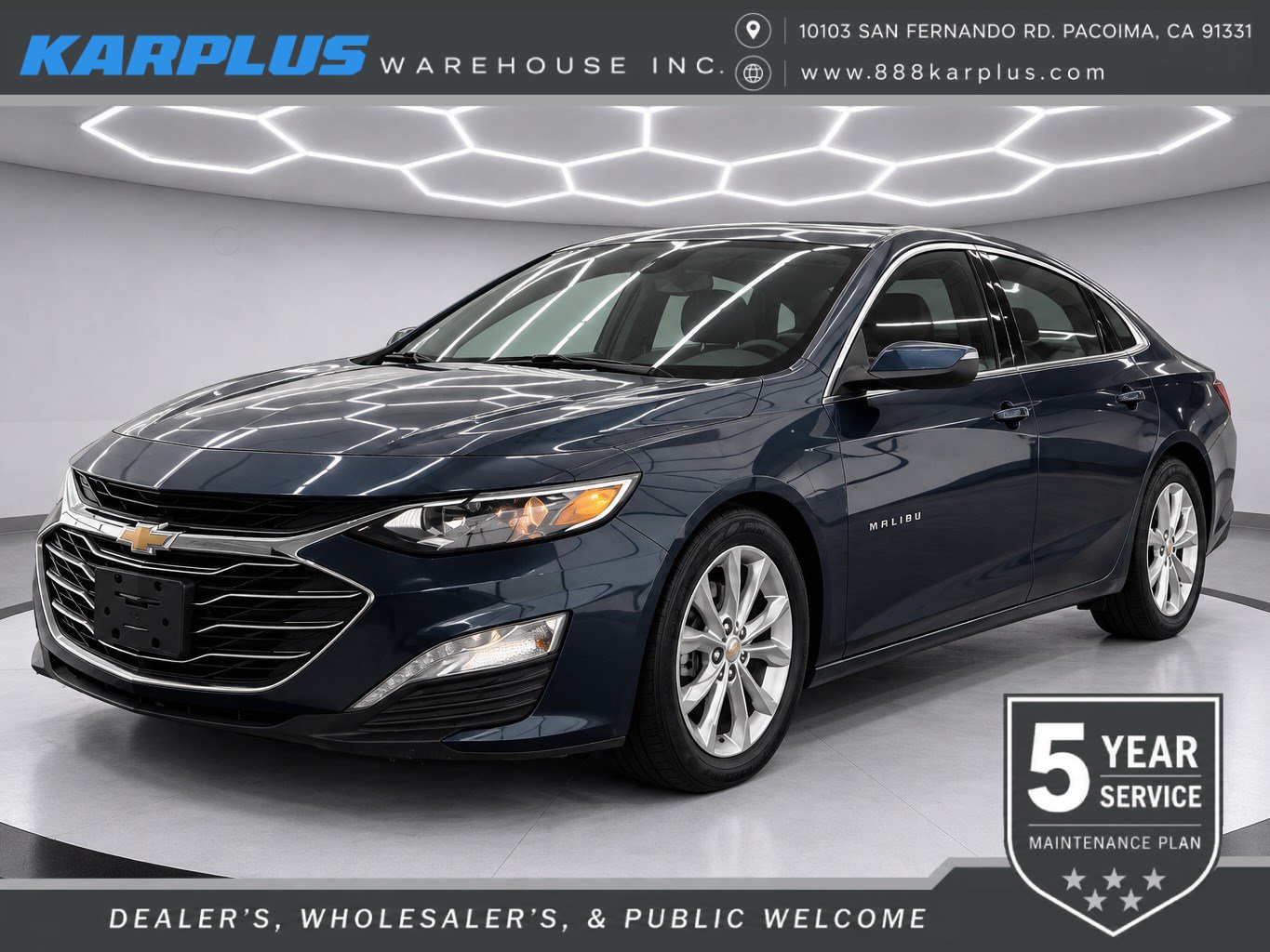 Used 2022 Chevrolet Malibu LT FWD image 1