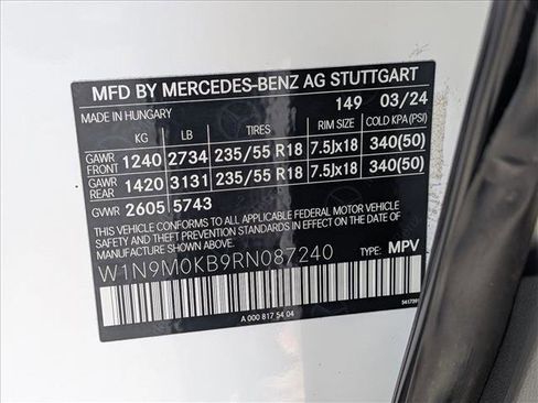 Certified 2024 Mercedes-Benz EQB 300 4MATIC image 26
