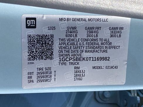 New 2026 Chevrolet Colorado W/T w/ WT Custom Package image 29