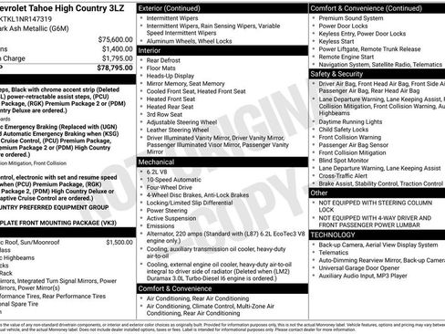 Used 2022 Chevrolet Tahoe High Country image 13