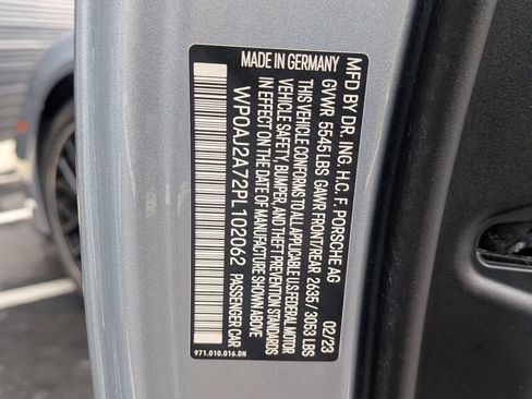 Certified 2023 Porsche Panamera RWD image 28