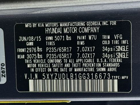 Used 2016 Hyundai Santa Fe Sport w/ Option Group 04 image 35