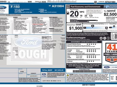 Used 2019 Ford F150 XLT w/ Equipment Group 302A Luxury AWD/4WD image 4