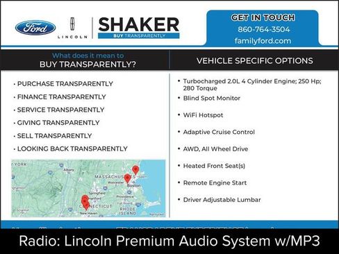 Certified 2023 Lincoln Corsair AWD w/ Equipment Group 101A image 4