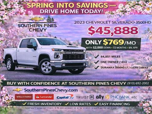 Used 2023 Chevrolet Silverado 3500 LT image 2