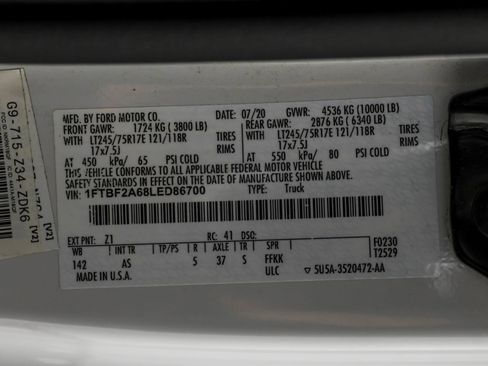 Used 2020 Ford F250 XL w/ Power Equipment Group RWD image 40