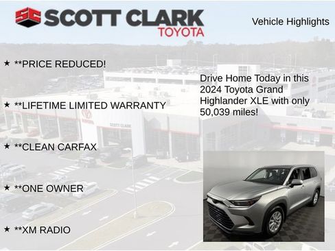 Used 2024 Toyota Grand Highlander XLE image 12